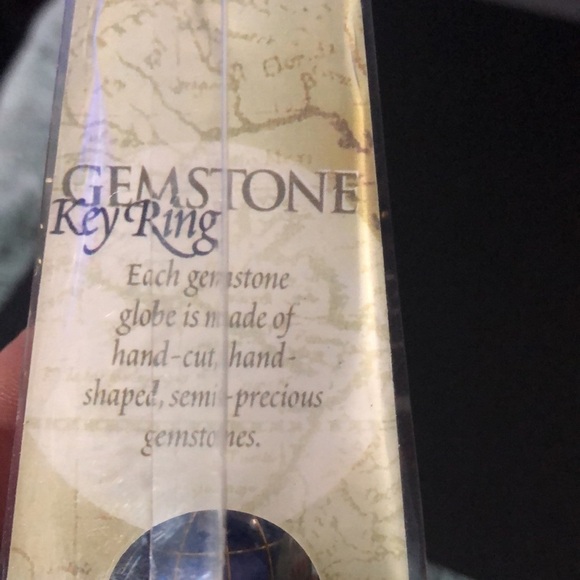 Semi precious glove gemstone key ring/ chain​ - Picture 5 of 5